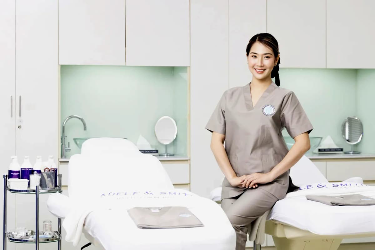 ครูผู้สอนในห้องทรีตเมนต์ Adele & Smith